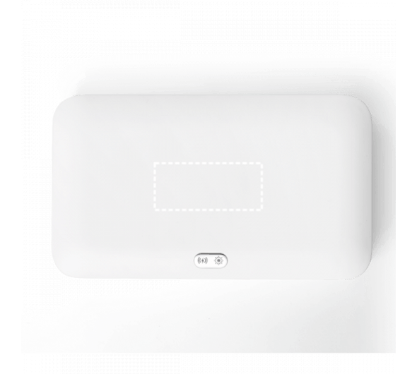 Caja esterilizadora UV con cargador rápido inalámbrico BACTOUT